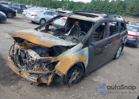 2012 Honda Odyssey Touring/Touring Elite from USA, damaged, VIN 5FNRL5H95CB040384